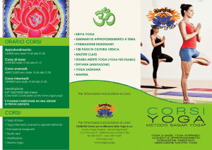 corsi yoga - Sagar Yoga