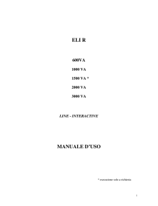 eli r manuale d`uso