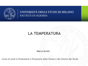 la temperatura - Marco Acutis home page