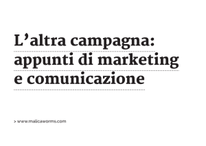 L`altra campagna: appunti di marketing e