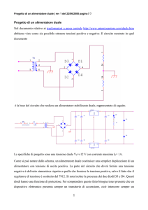 Progetto di un alimentatore duale