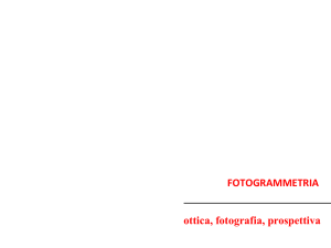 FOTOGRAMMETRIA ottica, fotografia, prospettiva - e