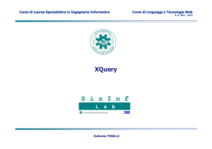 XQuery - XML Query Language