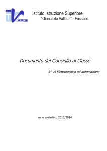 scheda della materia: italiano