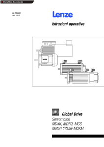 Istruzioni operative Global Drive Servomotori MDXK, MDFQ, MCS