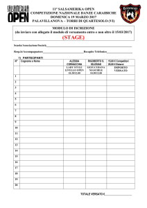 Modulo-iscrizione STAGE