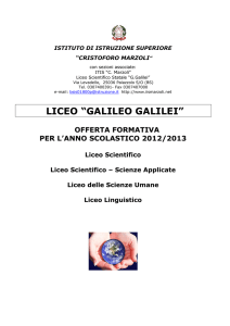 LICEO “GALILEO GALILEI”