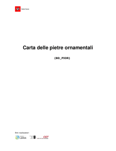 1. Carta delle Pietre Ornamentali