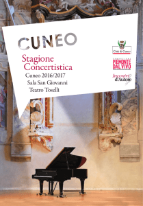 Stagione Concertistica 2016/2017
