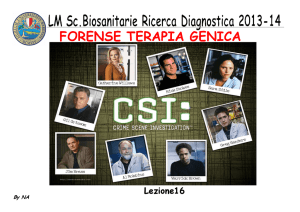 forense terapia genica