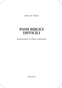 PASSI BIBLICI DIFFICILI