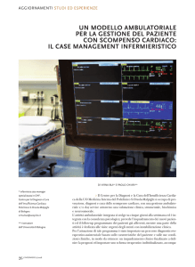 Un modello ambulatoriale per la gestione del paziente con