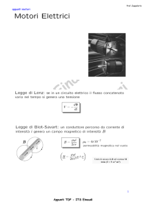 appunti motori