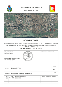 1.1 RELAZIONE TECNICA ILLUSTRATIVA