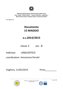 5Blinguistico_DOC_15 MAGGIO - Liceo "G. Galilei" e sez. classica