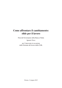 Come affrontare il cambiamento: sfide per il lavoro