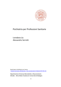 Psichiatria per Professioni Sanitarie - AMS Acta