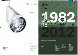 Numero completo - Ordine Architetti Reggio Emilia
