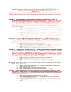 Attenzione: in questo prototipo l`ordine delle domande è diverso da