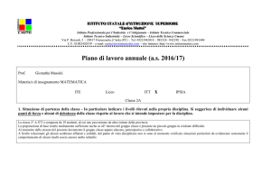 matematica - Istituto Statale d`Istruzione Superiore Mattei