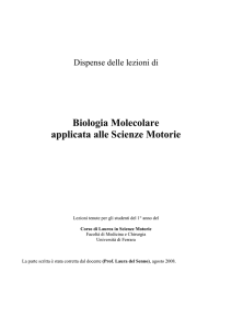 del Senno - Biologia Molecolare 2008