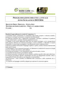 programmazione didattica annuale anno scolastico 2015