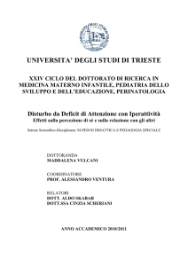 universita` degli studi di trieste