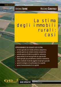 LA STIMA DEGLI IMMOBILI RURALI: CASI