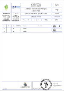 Relazione Tecnica - Comune di Desenzano del Garda