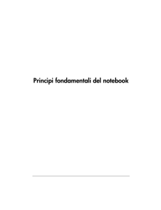 Principi fondamentali del notebook