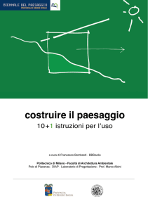 Scarica il libro - Biennale Del Paesaggio