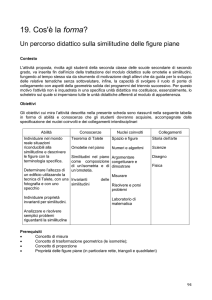 19. Cos`è la forma? - Liceo Scientifico G. Marinelli