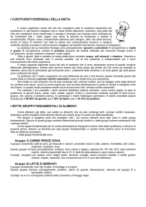 appunti di dietologia - Istituto "San Giovanni Bosco"