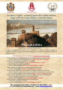 PROGRAMMA - Web server per gli utenti dell`Università degli Studi