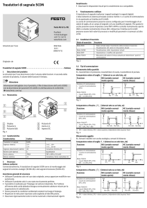 Trasduttori di segnale SCDN