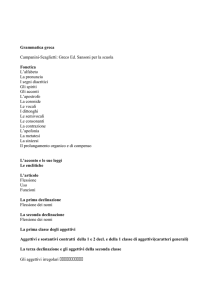 Grammatica greca Campanini-Scaglietti: Greco Ed. Sansoni per la