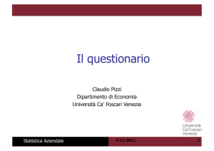 Il questionario - Liceo Da Vinci Treviso