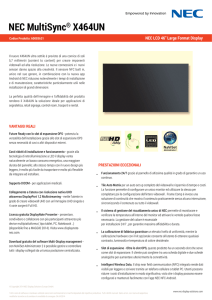 NEC_Datasheet_X464UN-italian italiano – PDF