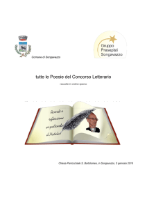 tutte le Poesie del Concorso Letterario