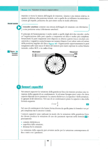 sensori capacitivi e circuiti