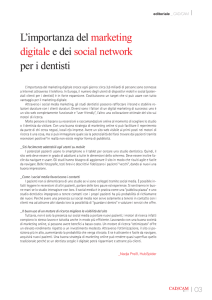 L`importanza del marketing digitale e dei social network per i dentisti