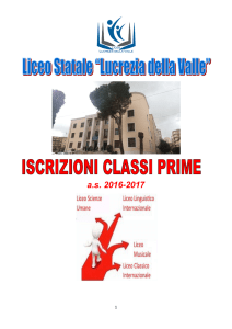 as 2016-2017 - Liceo Lucrezia della Valle