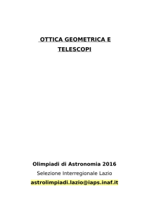 ottica geometrica e telescopi - INAF