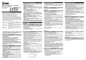 Manuale di installazione e manutenzione Driver servomotore