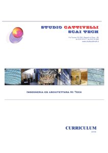 curriculum - STUDIO CATTIVELLI
