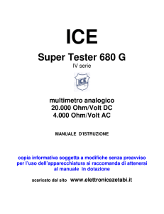 Supertester 680G IV Serie