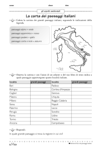 Gli aspetti ambientali dell`Italia