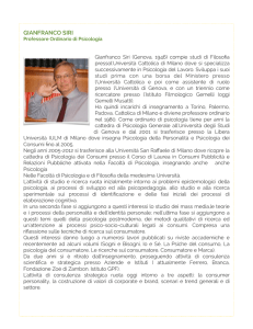 gianfranco siri - Istituto Nutrizionale Carapelli