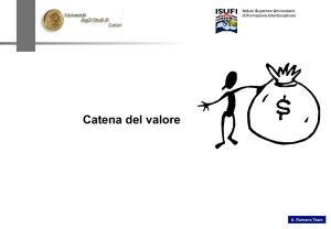 Catena del valore - Institute Of Culinary Art Italy