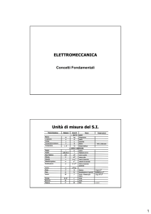 Elettromeccanica - Ricordi ed Esperienze